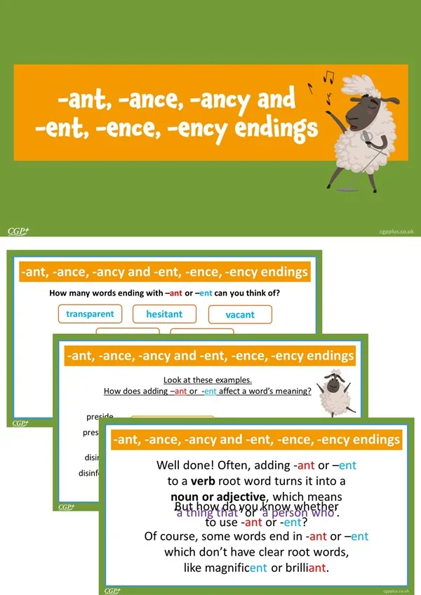 When Do You Use Ent Or Ant