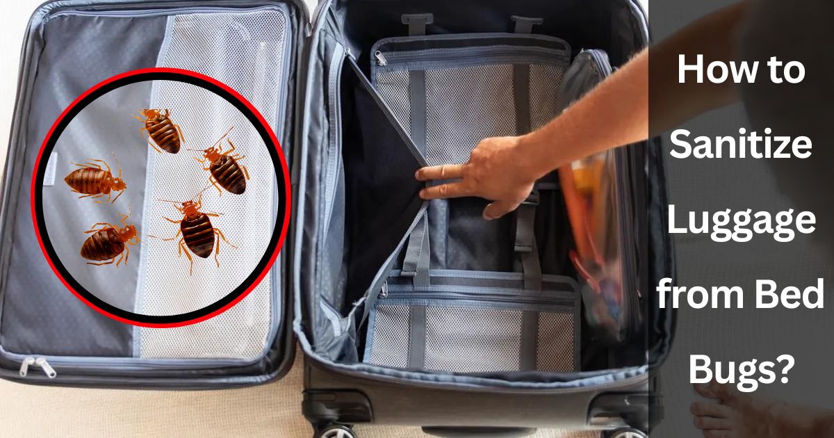 How to Sanitize Luggage from Bed Bugs