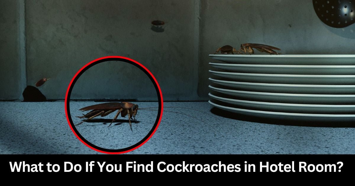 What to Do If You Find Cockroaches in Hotel Room