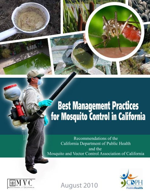 Best Management Practices for Mosquito Control in California?