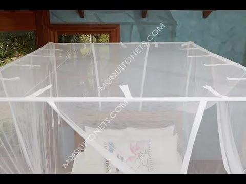 How to Fix Mosquito Net on Wall?