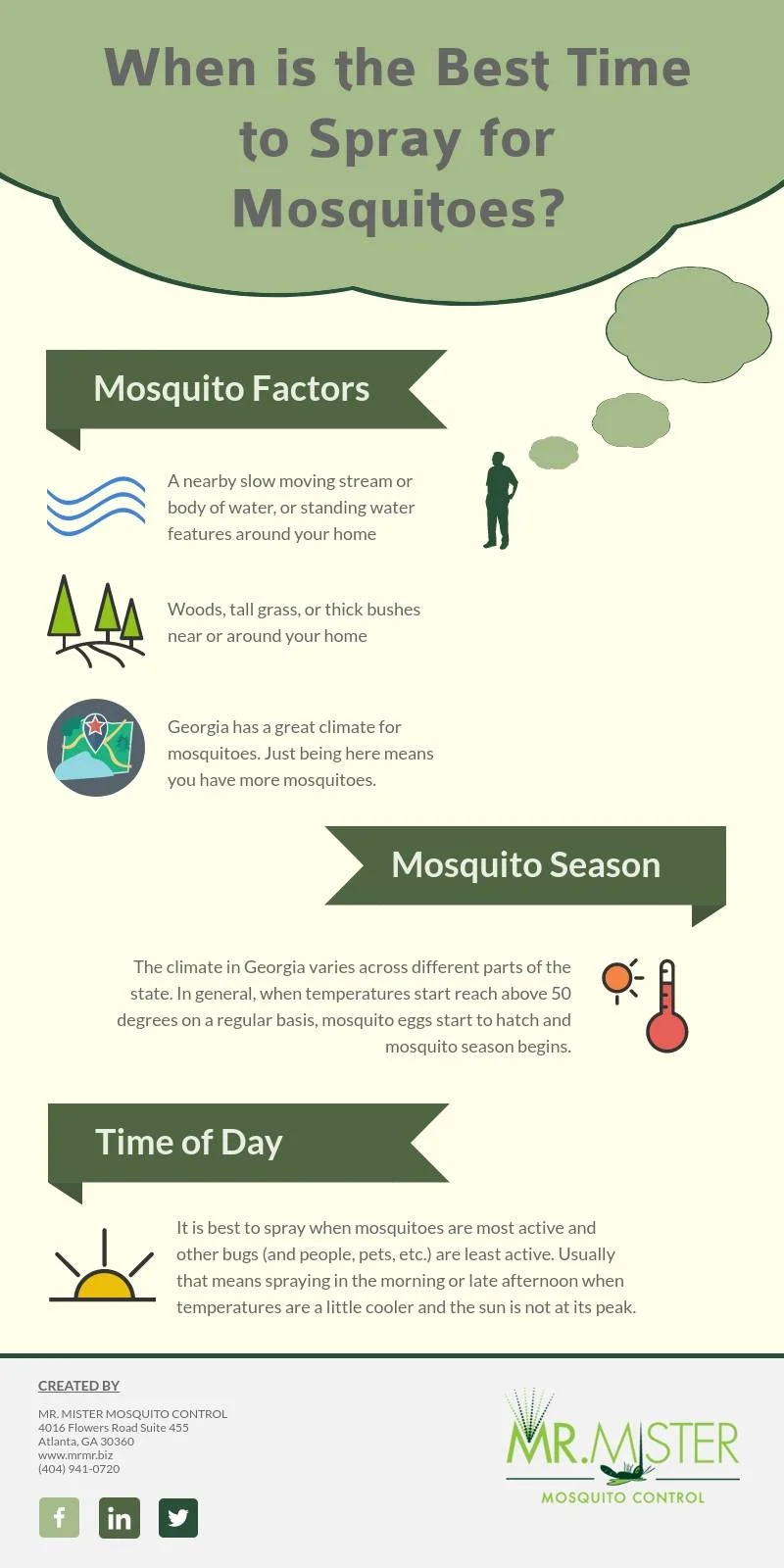 When is the Best Time to Fog for Mosquitoes?
